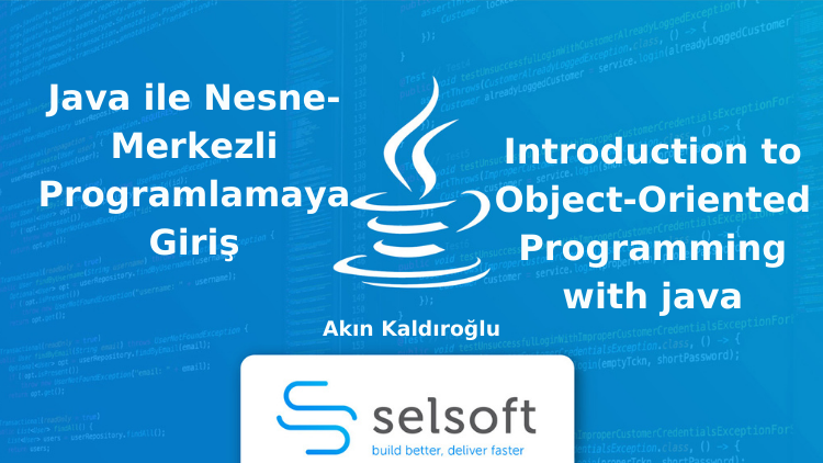 Java ile Nesne-Merkezli Programlamaya Giriş Eğitimi Udemy’de